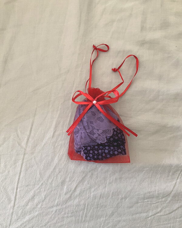 Vend string pochon rouge souillé de mouille et de sperm de mes amants
