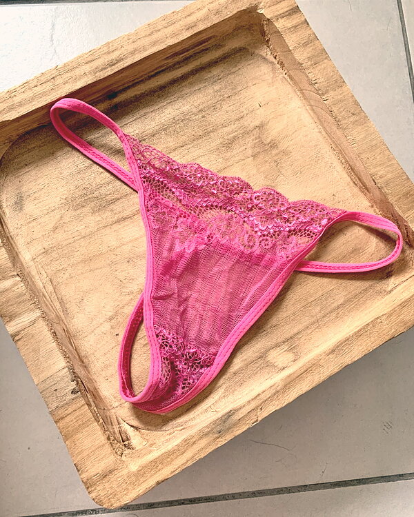 String ficelle rose