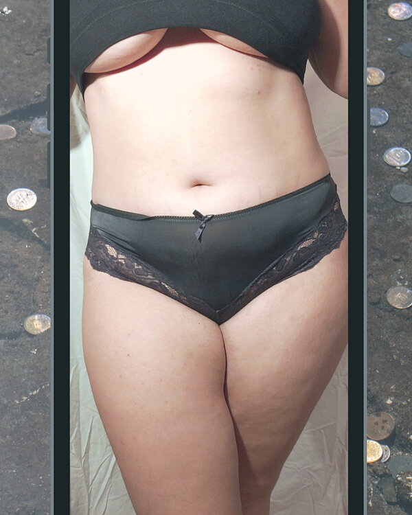 Culotte bleu nuit