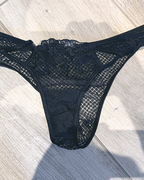 Culotte transparente portée une journée