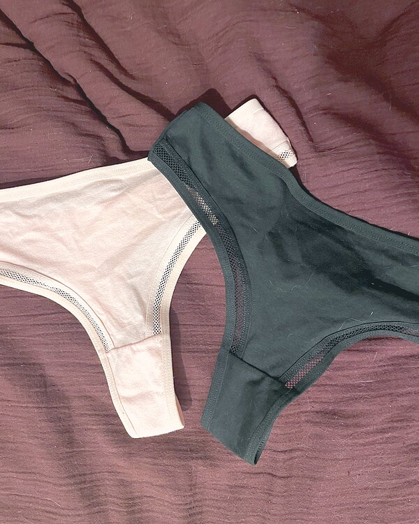 Mes strings en cotons coquins ♥️
